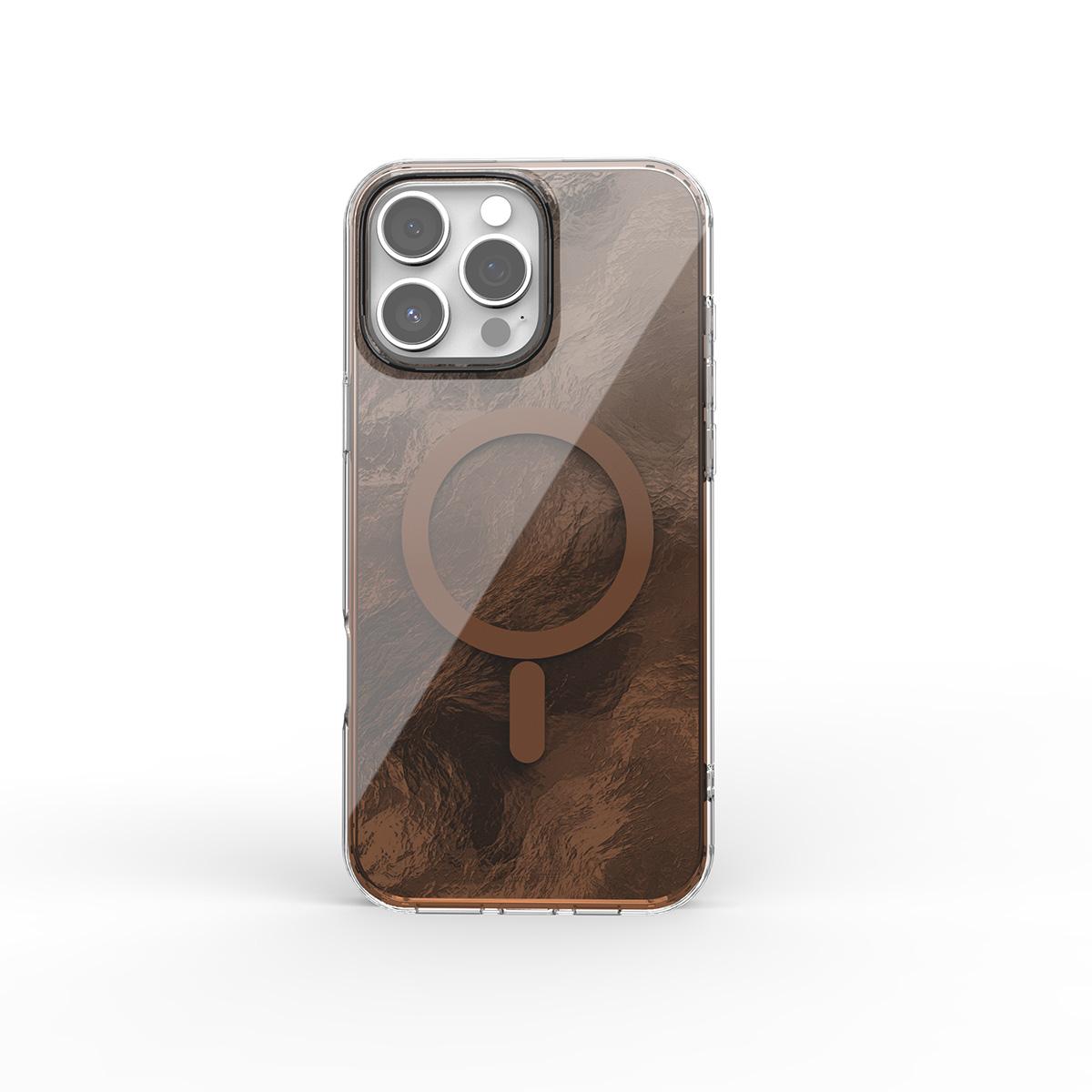 Glacier Texture Magsafe Wireless Charging Case For Samsung S25 S24 S23 S22 Ultra Plus FE Gradient Magnetic Back Cover