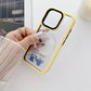 Two-tone Macaron Acrylic Transparent Magnetic Len Protection Phone Case For iPhone 16ProMax 15 14 13 12 11, Hard Shockproof Full Cover