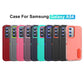 Anti-Dust Kickstand Fall Heavy Duty Protection Shockproof Phone Case for Samsung S25Ultra S24 S23FE S23 S22 A14 A15 A16 A54 A53 Hard Full Cover