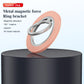 180 Degree Rotation Strong Magnetic Finger Ring Phone Holder Classy Damping Fold Stable Support Multi-angle Ring, for iPhone 16 15 14 13 12 for Samsung S25 S24 S23