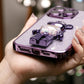 Glitter Electroplated 3D Candy Bear Holder Phone Case For iPhone 16 15 14 13 Pro Max