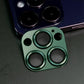 3D Metal Glass Camera Lens Protector Cover For iPhone 16 15 14 13 12 Plus Pro Max