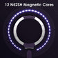 Aluminum Magnetic Stand Phone Case For iPhone 16 15 14 13 12 Pro Max Metal Lens With Bracket Cover For Magsafe Wireless Charger
