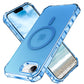 Colorful Matte Clear Strong Magnetic Four Corner Slim PC Phone Case For iPhone 16ProMax 16 15 14 13 12 Transparent Skin Feel Bumper Shockproof Hard Full Cover