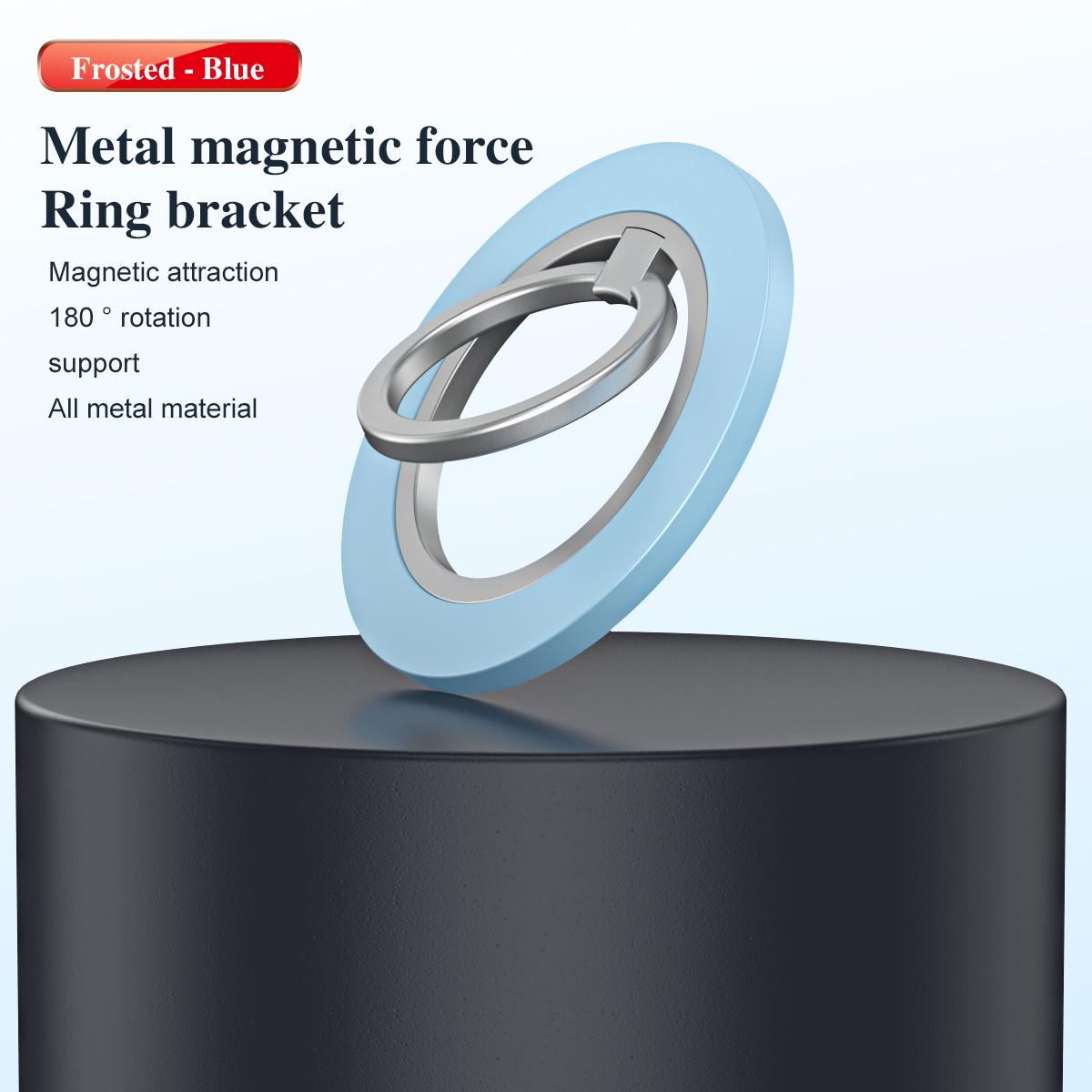 180 Degree Rotation Strong Magnetic Finger Ring Phone Holder Classy Damping Fold Stable Support Multi-angle Ring, for iPhone 16 15 14 13 12 for Samsung S25 S24 S23