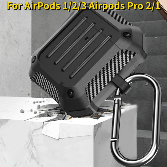 Für Airpods Pro 2 Hülle Kopfhörerpanzerung Anti-Fall-Kofferraumhülle Luxusschutz für Airpods 3 Hülle