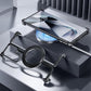 For Samsung S25Ultra S24Ultra S24+ S24 Aluminum π Shape Phone Case with Metal 360 Rotating Kickstand, Anti-Fall for Magsafe Shockproof Frameless Support Wireless Charging Hard Full Cover