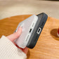 For iPhone 16ProMax 16 15 14 13 12 11 Plus Pro Max Phone Case, Matte Transparent Magnetic Acrylic Slim, Metal Camera Protection Hard Full Cover