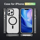Matte Transparent Anti-Dust Anti-Fall Bumper Shockproof Strong Magnetic Phone Case With Metal Camera Kickstand for iPhone 16ProMax 16 15 14 13 12 11 XR Bumper Hard Cover