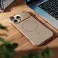 Aromatherapy Frameless Heat Dissipation Aluminium Alloy Strong Magnetic Len Protection Phone Case For iPhone 16ProMax 15 14 13 12 11, Skin Feel Shockproof Hard Full Cover