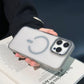 Matte PC Transparent Magnetic Len Protection Shockproof Phone Case For iPhone 16ProMax 15 14 13 12 11 Clear Skin Feel Hard Full Cover