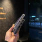 Gradient Laser Glitter Strong Magnetic HD Transparent PC Slim Phone Case For Samsung S25Ultra S25 S24 S23 Shockproof Hard Full Cover