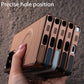 For Samsung S25Ultra S24 S23 S22 Plus FE Phone Case, Plating Antislip Matte Luxury Leather Emboss Strong Magnetic Slim Protection Shockproof Hard Full Cover