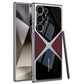 For Samsung S25Ultra S24Ultra S23Ultra Case, Leather Electroplate Cool Slim, Luxury Elegant Phone Case Camera Protection Shockproof Cover