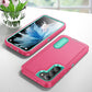 Anti-Dust Kickstand Fall Heavy Duty Protection Shockproof Phone Case for Samsung S25Ultra S24 S23FE S23 S22 A14 A15 A16 A54 A53 Hard Full Cover