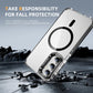HD Transparent Anti-Dust Four Corner Anti-Fall Bumper Shockproof Strong Magnetic Phone Case With Metal Camera Kickstand for Samsung S25Ultra S24 S23FE S23 A14 A15 A25 A35 A54 A55