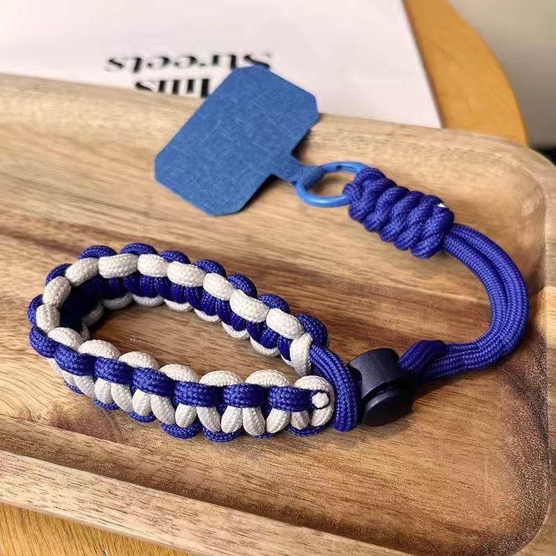 Mobile Phone Lanyard Short Wrist with Adjustable Woven Strap Fashion Outdoor Sports Anti Loss Phone Accessories