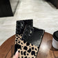 For Samsung S25Ultra S25 S24 S23 S22 S21 Phone Case, Luxury Glitter Mirror Leopard Pattern Plating Acrylic, Camera Protection Hard Full Cover
