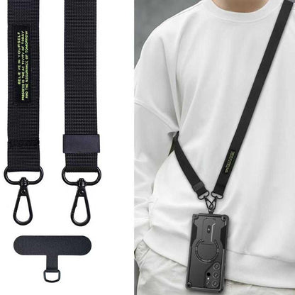 Anti-Fall Heavy Duty Protection Shockproof Magnetic Phone Case Kickstand With Long Wristband for Samsung S25Ultra S24 A06 A05 A16 A15 A14 A25 A25 A35 A36 A55 A54 Lanyard Bumper Hard Cover