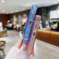 Transparent Card Slot TPU Four Corner Shockproof Phone Case For Samsung S25 S24 S23 S22 S21 Note20 A16 A15 A25 A35 A55 A06 Airbag Anti-Drop Clear Soft Full Cover