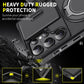 Heavy Duty Rugged Hybrid Armor 2 in 1 Slide Camera Lens Protective Phone Case for Samsung Galaxy S24 S25 Ultra A26 A36 A56