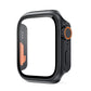 PC Firm Cover for Apple Watch Case 45mm 41mm 44mm 40mm 42mm 38mm Glass Appearance Upgrade ultra iWatch Series 9 8 7 SE SE2 6 5 4