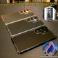 Carbon Fiber Pattern Phone Case, Metal Hardware Camera Protective Acrylic Cover, Clear No Yellow, With Shockproof  Anti-Fall Bumper For Samsung S25Ultra S24 S23 S21FE A14 A15 A24 A25 A35 A54 A55 A05