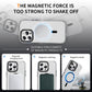 Matte Transparent Anti-Dust Anti-Fall Bumper Shockproof Strong Magnetic Phone Case With Metal Camera Kickstand for iPhone 16ProMax 16 15 14 13 12 11 XR Bumper Hard Cover