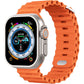Ocean strap For Apple Watch Ultra Band 49mm 8 7 45mm 41mm Silicone Bracelet Wristband iWatch 6 5 4 3 SE 44mm 40mm 42mm 38mm band