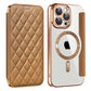 Magnetic Suction Flip Leather Case For iPhone 16 15 14 13 for Magsafe Case High Leather Equipped With Lens Film Case