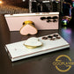 Plating Love Heart Pop Stand Phone Case For Samsung S25 S24 S23 S22 S21 Note20