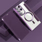 Luxury Flip Leather Magnetic Wireless Charging Phone Case For Samsung S25 S24 S23 S22 Stand Card Slots Bag Cover