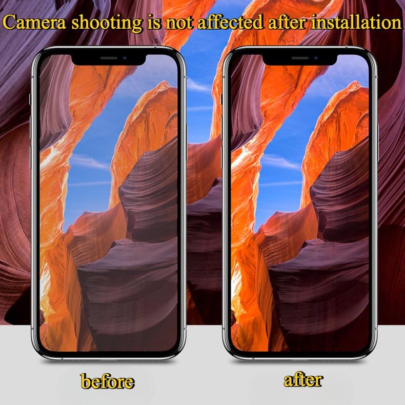 Clear High Definition Full Glass Camera Lens Transparent Cover Protector For iPhone 16 15 14 13 12 11 Pro Max