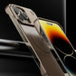 Aromatherapy Frameless Heat Dissipation Aluminium Alloy Strong Magnetic Len Protection Phone Case For iPhone 16ProMax 15 14 13 12 11, Skin Feel Shockproof Hard Full Cover
