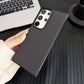 For Samsung S25Ultra S25+ S25 S24Ultra S24+ S24 Phone Case, Matte Cooling PC Frameless Leather Ultra Slim, Camera Protection Cover Hard Cover