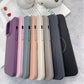 Matte Magnetic Two-tone Slim PC Phone Case For iPhone 16ProMax 15 14 13 12 11 X/XS XSMax Skin Feel Bumper Shockproof Hard Full Cover