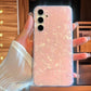 For Samsung S25Ultra S25 S24 S23 S22 S21 Note20 A16 A15 A14 A25 A24 A35 A34 A54 A55 Phone Case, Luxury Pearl Shell Pattern Acrylic Slim, Full Camera Protection Non-Yellowing Hard Cover