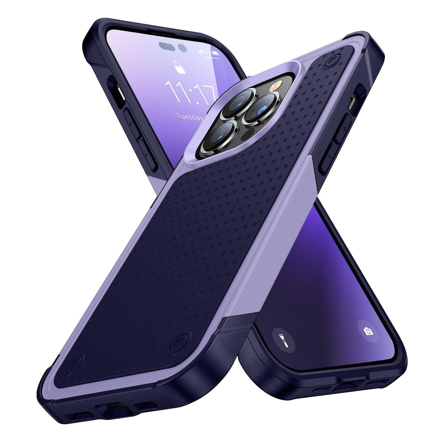 Anti-Dust Fall Heavy Duty Protection Shockproof Phone Case for iPhone 16ProMax 16 15 14 13 12 11 Hard Full Cover