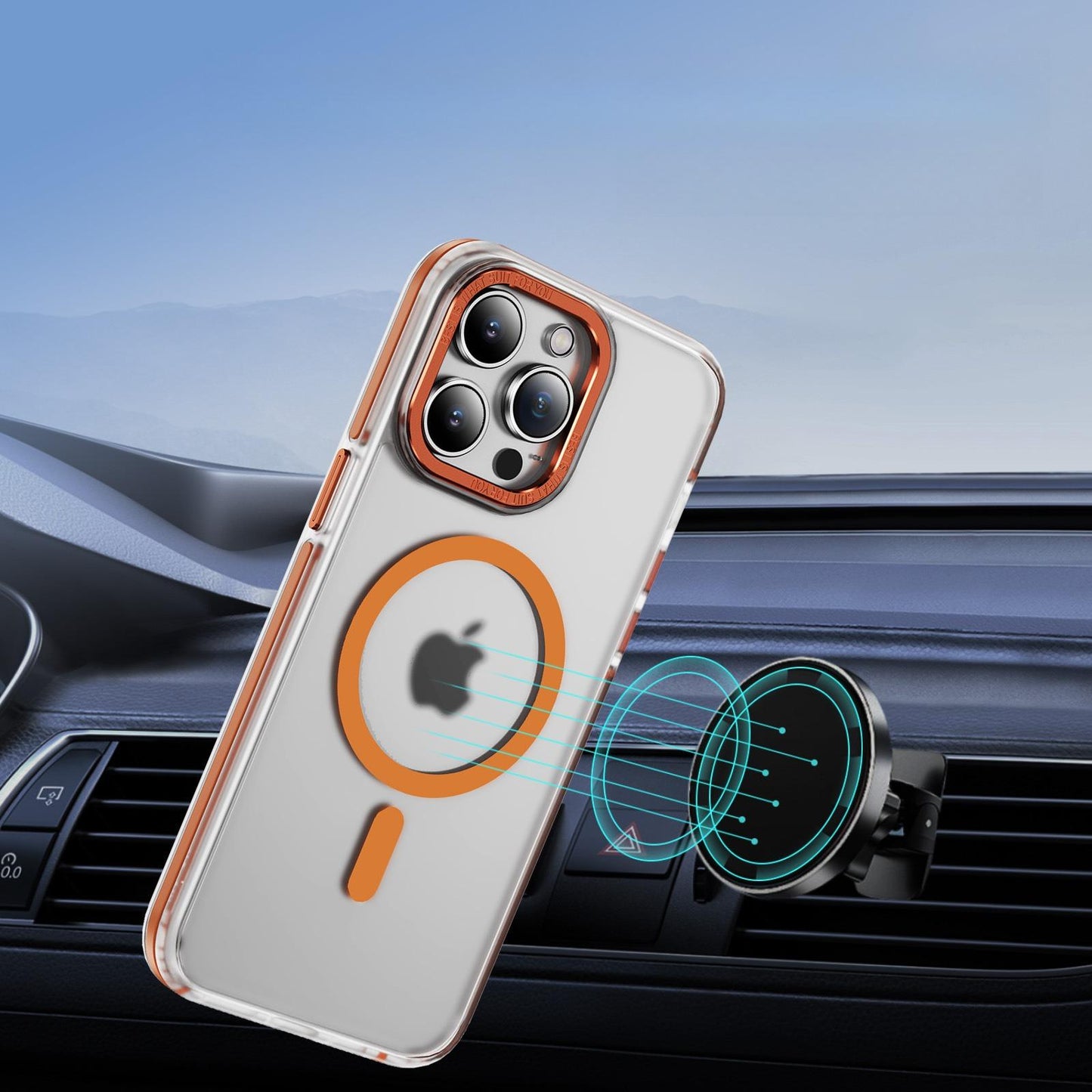 Matte Transparent Anti-Dust Anti-Fall Bumper Shockproof Strong Magnetic Phone Case for iPhone 16ProMax 16 15 14 13 12 11 XR Bumper Hard Cover