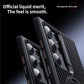 Double Ring Carbon Fiber Pattern Slim PC Strong Magnetic Phone Case with 360 Rotating Metal Kickstand For Samsung S25Ultra S25+ S25 S24 S23 Skin Feel Bumper Shockproof Hard Full Cover