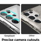 Clear Hard PC High Definition Phone Case for Samsung S25Ultra S25+ S25 S24 S24+ S24Ultra S23FE S23Ultra - Precise Camera Cutouts, Durable TPU and Polycarbonate Construction