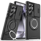 Heavy Duty Rugged Hybrid Armor 2 in 1 Slide Camera Lens Protective Phone Case for Samsung Galaxy S24 S25 Ultra A26 A36 A56