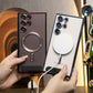 Plating Magnetic Wireless Charge Transparent Soft Phone Case With Multifunctional Climbing Rope For Samsung A14 A15 A16 A24 A25 A26 A34 A35 A36 A54 A55 A56 A05 A05S A06