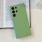 Slim Liquid Silicone Rubber Shockproof Phone Case for Samsung Galaxy S25 S25Plus S25Ultra S24 S24FE S24Plus S24Ultra , Soft Anti-Scratch Microfiber Lining Protection Case