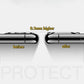 Clear High Definition Full Glass Camera Lens Transparent Cover Protector For iPhone 16 15 14 13 12 11 Pro Max