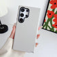 Matte Liquid Silicone Slim Phone Case For Samsung S25Ultra S24 S23 S22 Skin Feel PC Shockproof Soft Full Cover