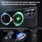 Double Ring Carbon Fiber Pattern Slim PC Strong Magnetic Phone Case with 360 Rotating Metal Kickstand For Samsung S25Ultra S25+ S25 S24 S23 Skin Feel Bumper Shockproof Hard Full Cover