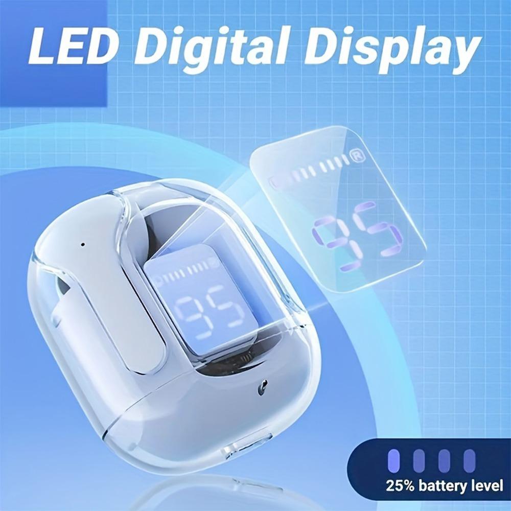 Multiple Colors TWS True Wireless Gaming Earphones ENC Noise Reduction, LED Digital Power Display, In-Ear Comfort, Touch Control, Long Battery Life