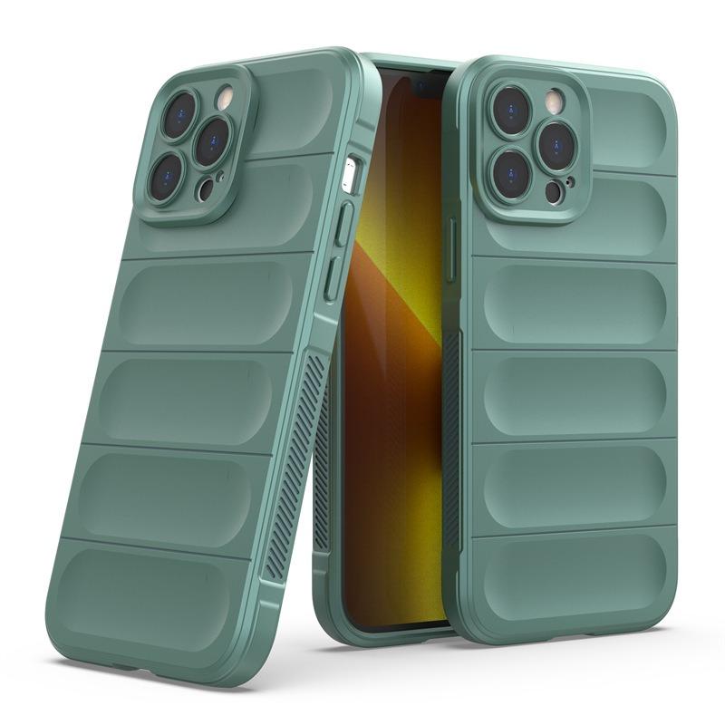 Matte Silicone Heavy Duty Protection Phone Case For iPhone 16ProMax 15 14 13 Skin Feel Bumper Shockproof Soft Full Cover