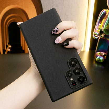 Ultra Thin Sandstone Matte Case For Samsung S25 S24 S23 S22 S21 Note20 Full Cover Protect Hard Back Cover